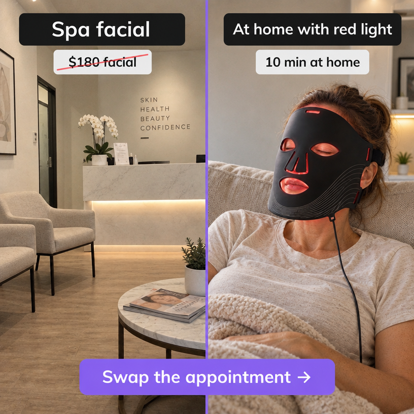 LED Red Light Therapy Face Mask