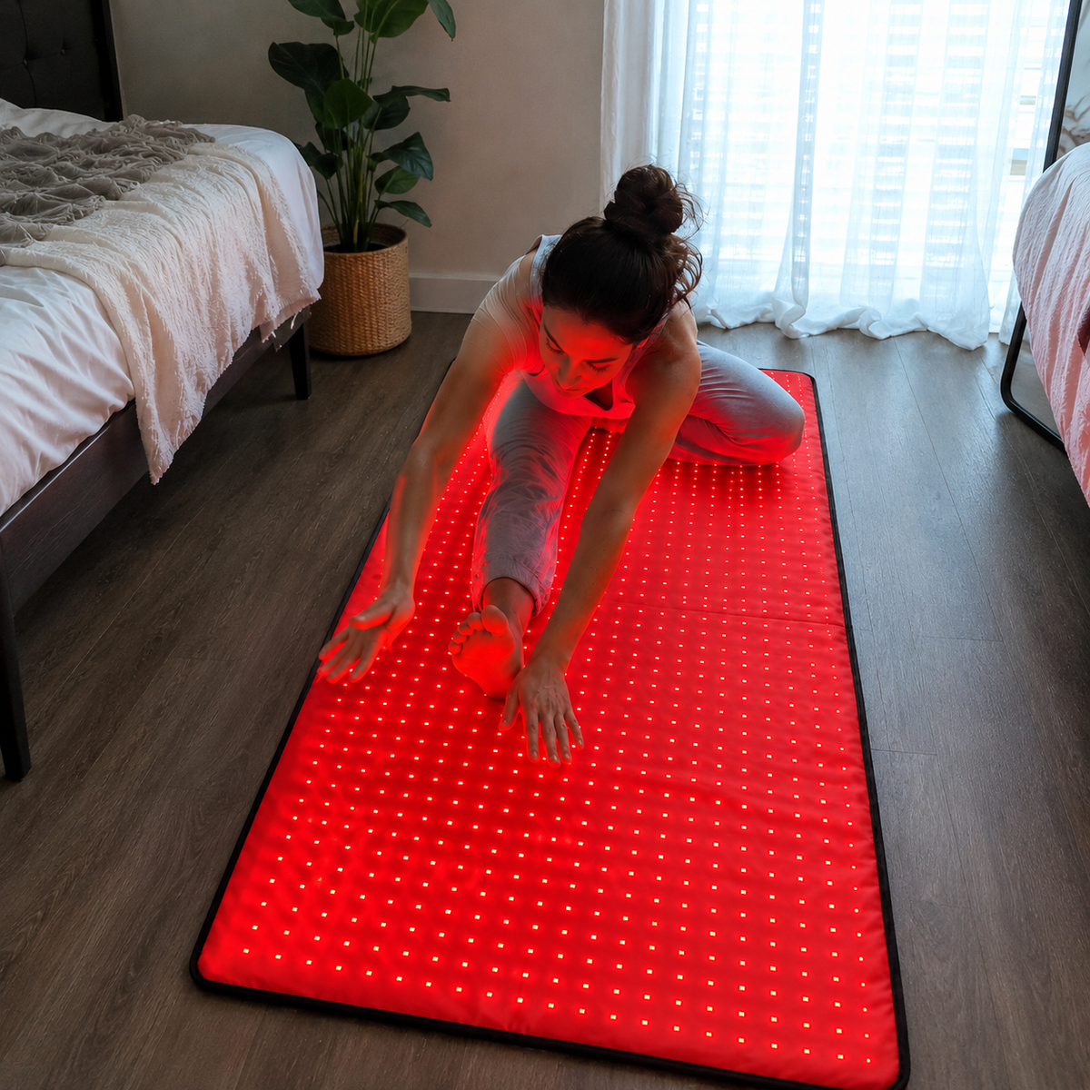 Full-Body Red Light Therapy Mat for Home Use