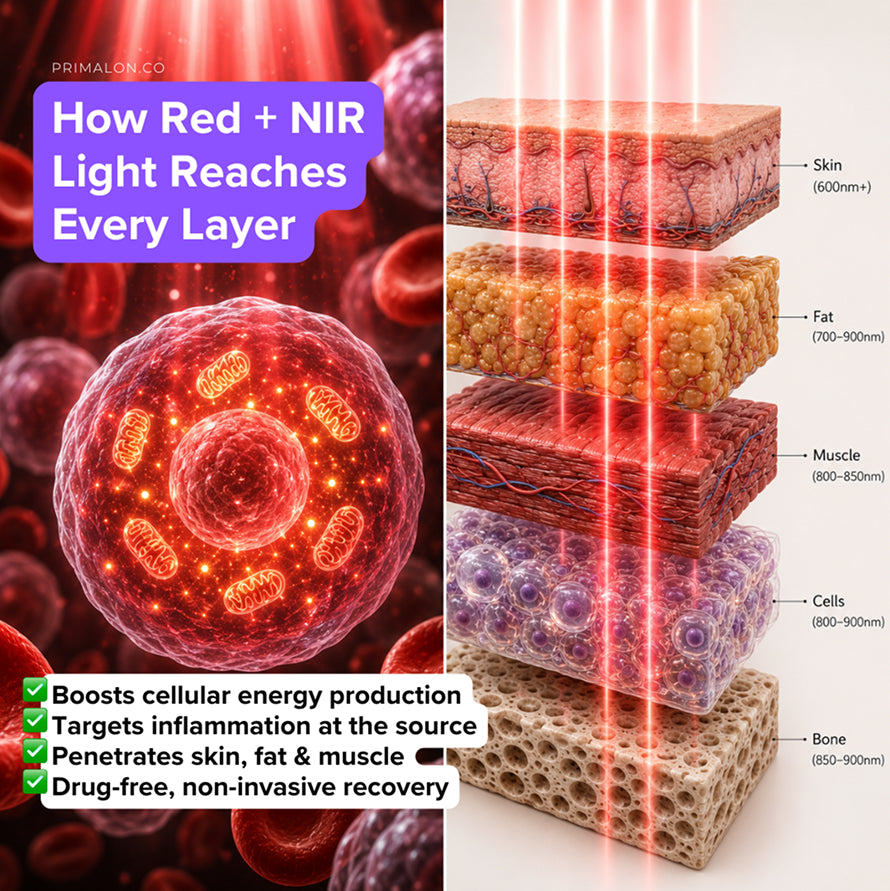 The red light therapy mat