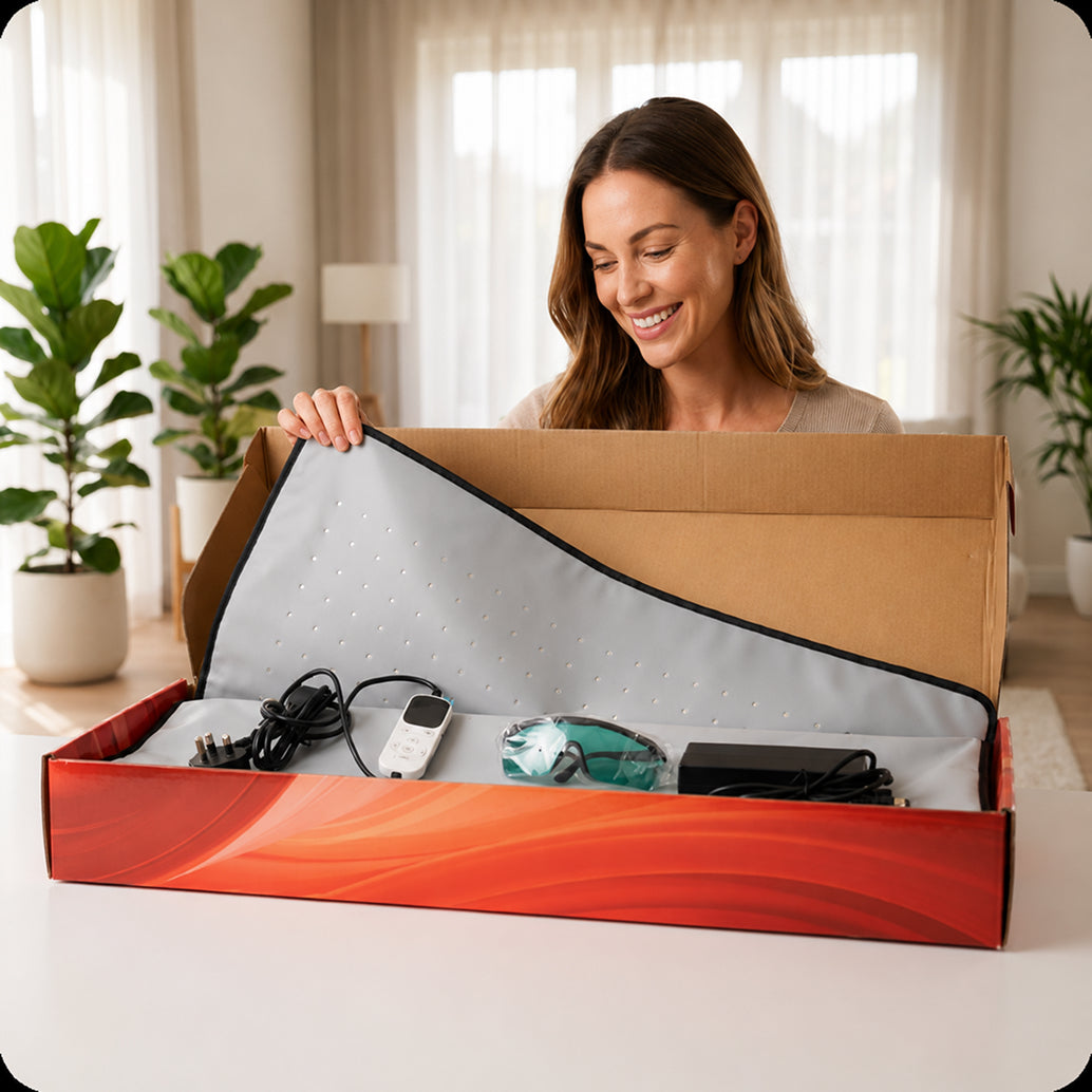 The red light therapy mat